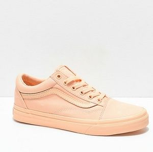 Vans Old Skool Peach/Apricot Skate Shoes